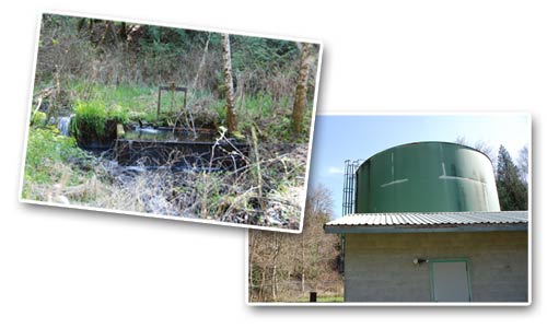 Quincy Dam and Water Tank