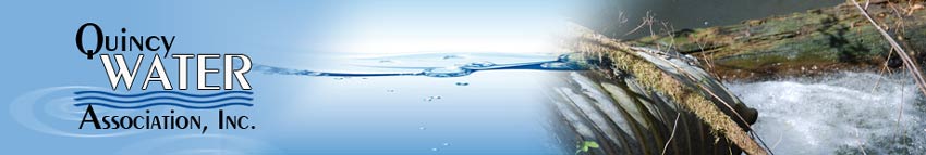 Quincy Water Association header
