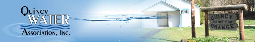 Quincy Water Association header