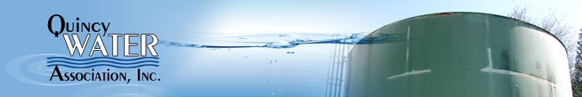 Quincy Water Association header
